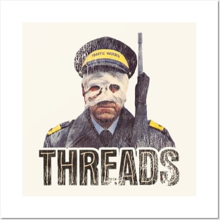 THREADS Retro Cult Apocalyptic Drama Film Posters and Art